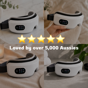 KindEyes™ Heated Eye Therapy Mask - Rechargeable & with Bluetooth